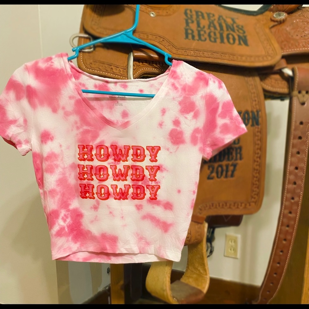 Howdy crop top
